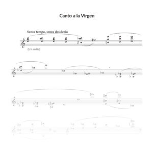 Canto a la Virgen