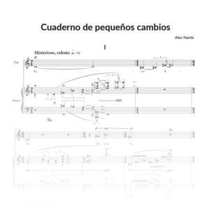 Cuaderno de pequeños cambios