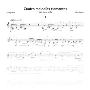 Cuatro melodías clamantes