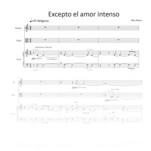 Excepto el amor intenso