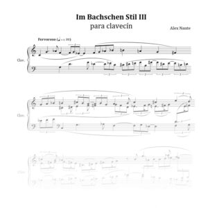Im Bachschen Stil III