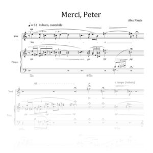 Merci, Peter (Dédicaces)