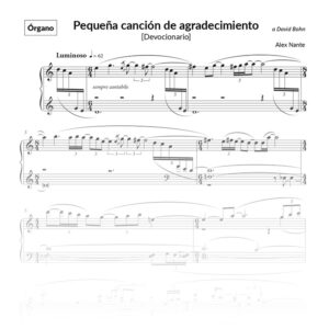Pequeña canción de agradecimiento