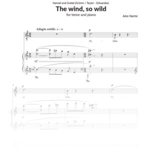 The wind, so wild