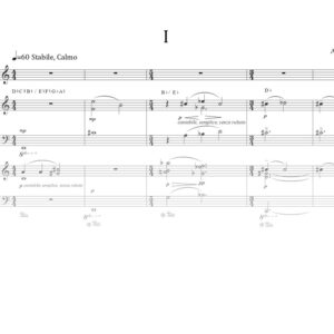 Tres canciones sobre el amor y la muerte
