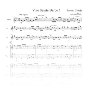 Joseph Crépin – Vive Sainte Barbe